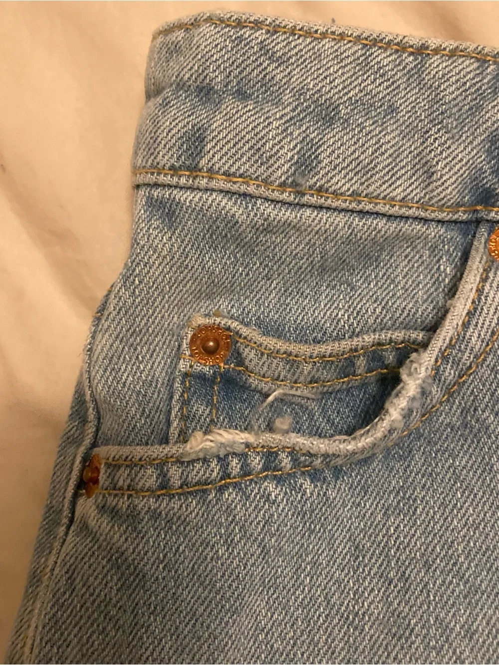 Topshop mid wash